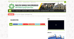 Desktop Screenshot of fdik.uin-suska.ac.id