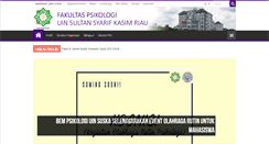 Desktop Screenshot of fpsi.uin-suska.ac.id